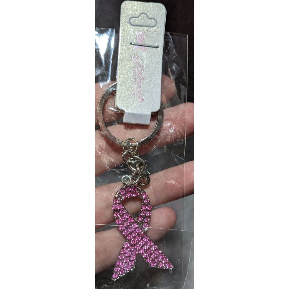 Princess Accessories Breast Cancer Awareness Keychain